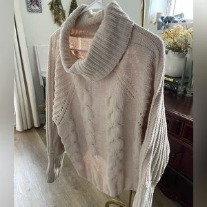 Cream sweater, size medium